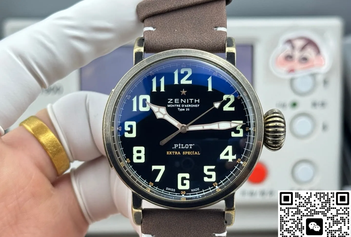 V+ Factory Zenith Pilot 29.2430.679-21.C753 1:1 Best Edition Replica Watch